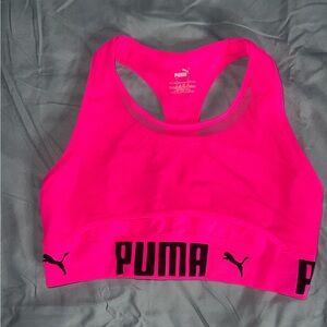 PUMA Vibrant Pink Sports Bra